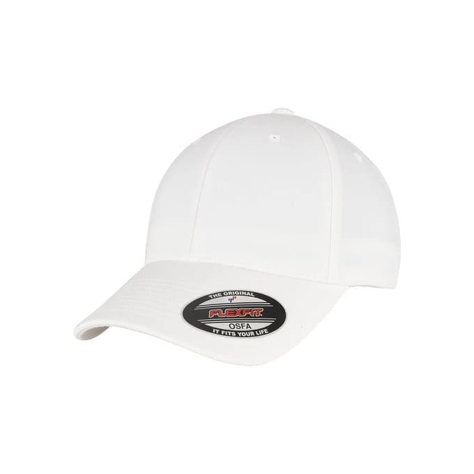 Urban Classics - Alpha Shape Flexfit pet - S/M - Wit