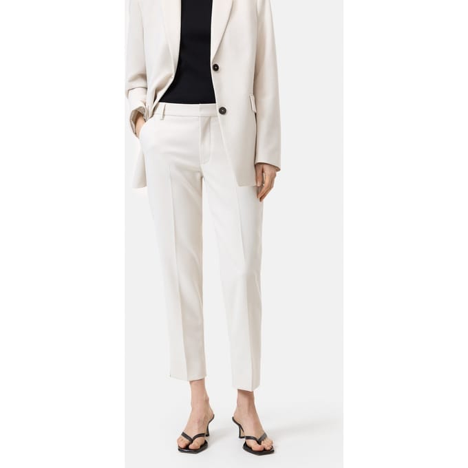 Closed Sonnett Stone Beige Größe: W28L32 | Stoffhosen Outlet | Damen | Braun