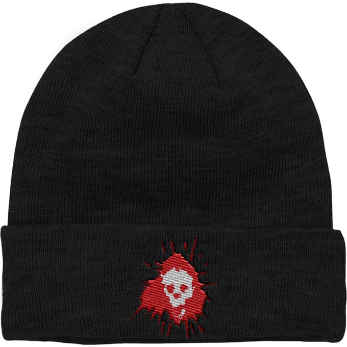 Grimmfest Skull Logo Embroidered Beanie