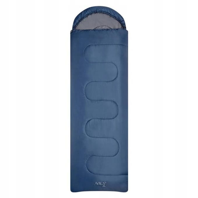 NILS CAMP NC2107 - Slaapzak - Granatblauw - M - Waterdicht - Comfortabel