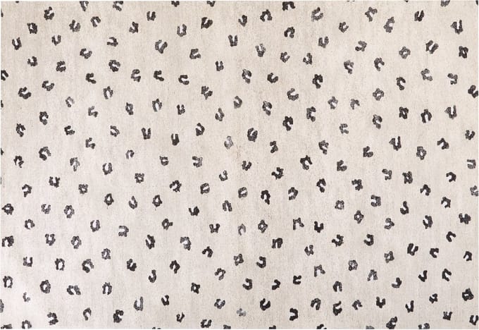 AFIS - Vloerkleed - Lichtbeige - 160 x 230 cm - Katoen