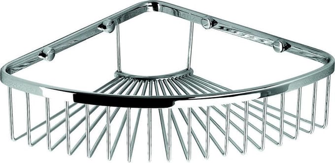 WillieJan Bad Doucherekje KD-5103 – Hoekbevestiging – Hoogwaardig Messing – Verchroomd