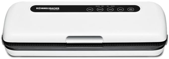 ROMMELSBACHER VAC 110 - vacuum sealer - Wit/zwart