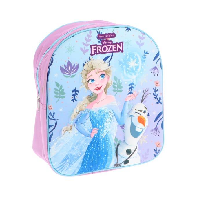 Frozen 3D Rugzak - Schooltas - Polyester - Paars - Rugzak kind
