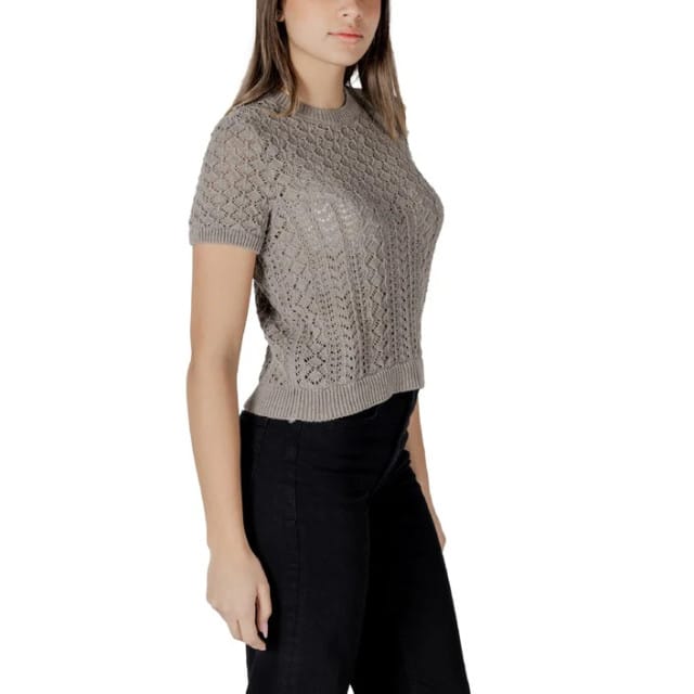 ONLY - ONLSAGA SS O-NECK KNT NOOS Dames Vest