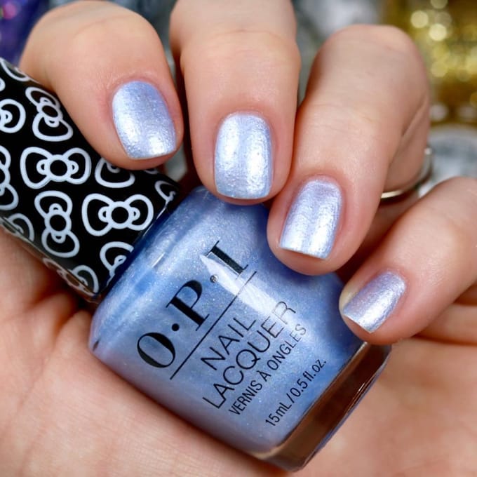 Opi Nagellak Let Love Sparkle Dames 15 Ml Glanzend Lichtblauw