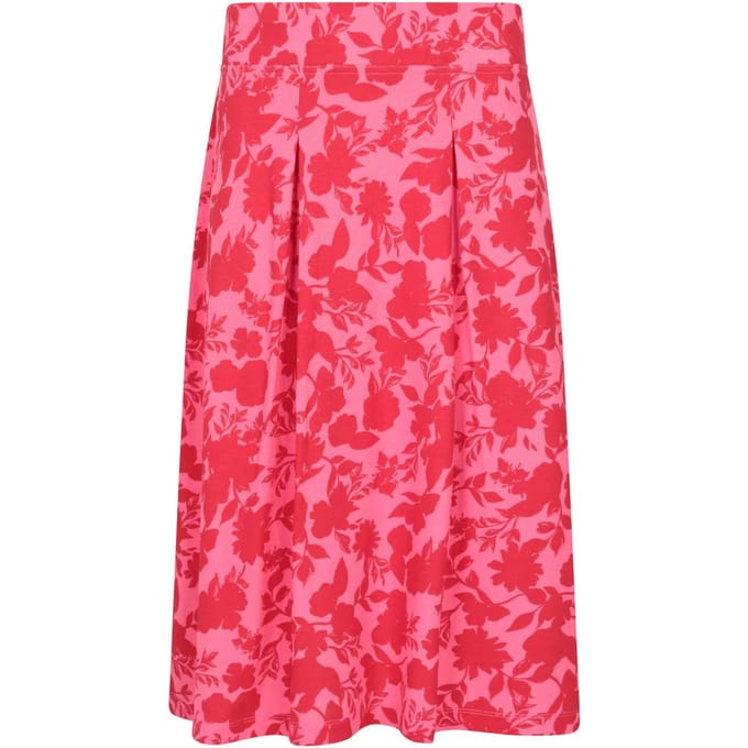Mountain Warehouse Dames Waterfront Midi Rok (Rood)