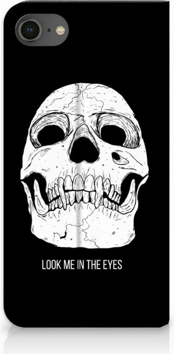 Mobiel BookCase iPhone 7 | 8 | SE (2020) | SE (2022) Skull Eyes