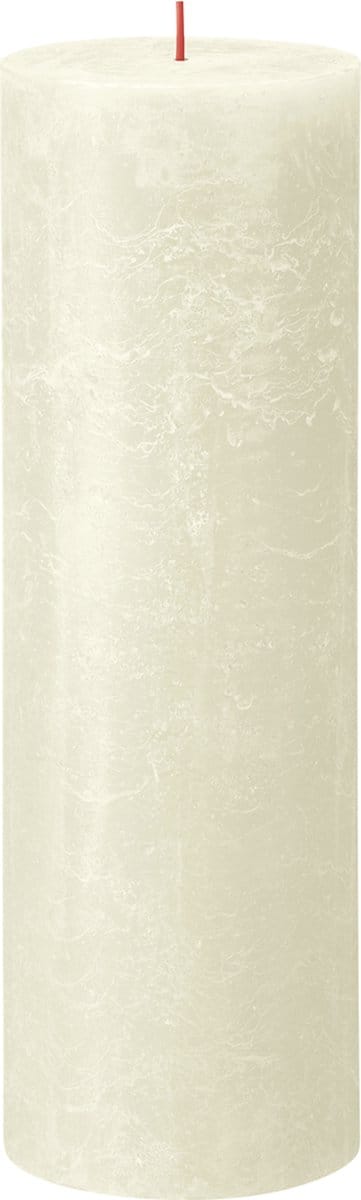 Bolsius Stompkaars Rustiek Soft Pearl - 30 cm / ø 10 cm