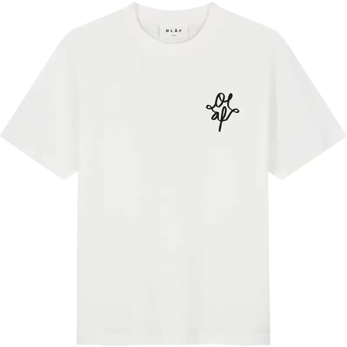 T-shirt Olaf Hussein Monogram Graphic