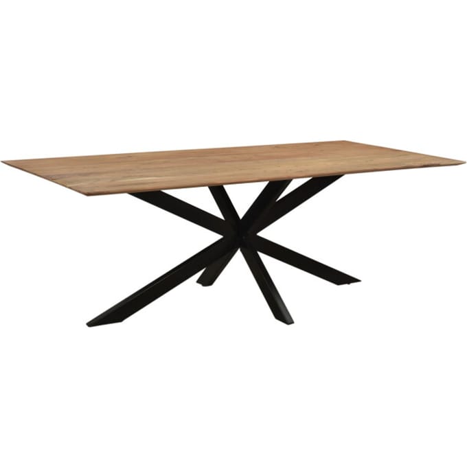 Livingfurn - Eetkamertafel Oslo - Acasia Hout - Bruine - 200 cm