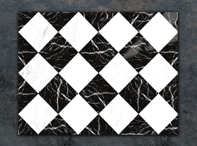 TMK ArtDeko - Snijplank - Glas - 30x22 cm - Mozaïek