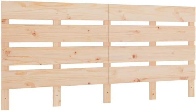 Hoofdbord Massief Grenenhout voor Bed 140x3x80 cm
