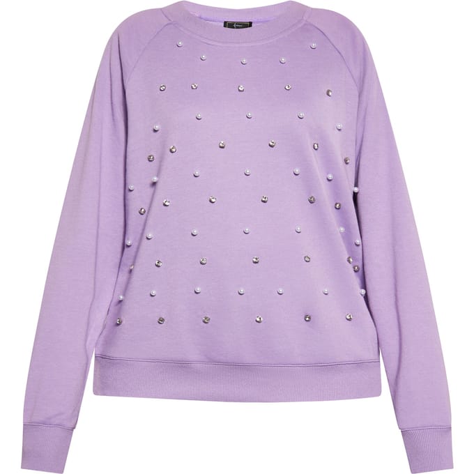 Faina Sweatshirt Dames violet