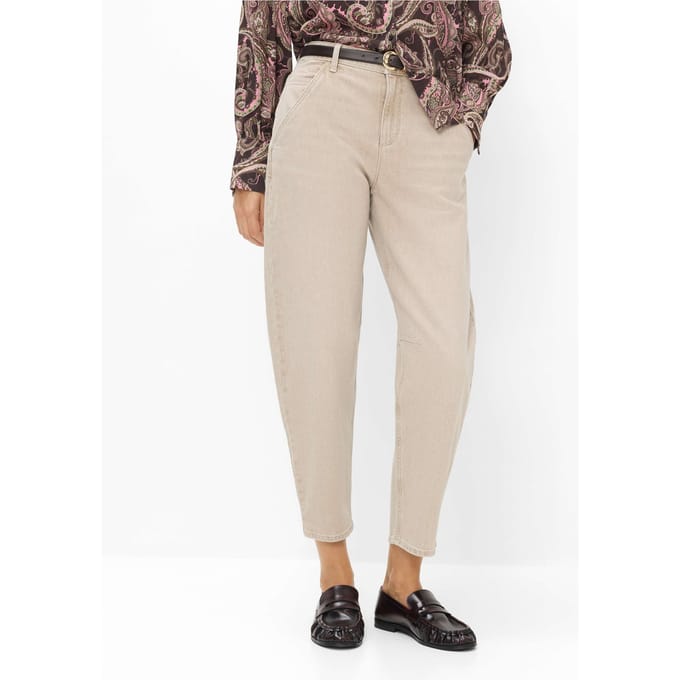 Brax Dames Jeans  Style MEGAN S DESERT, denim lichtbeige, maat 42