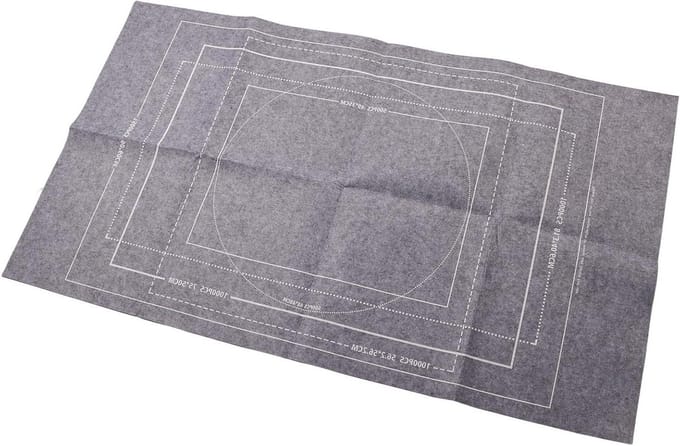 Puzzelmat - Legpuzzel opslag - Puzzels bewaren - Inclusief draagtas - 116x66 cm - Grijs
