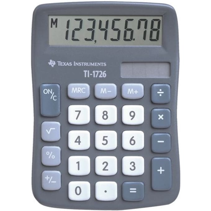 Texas Instruments TI-1726 - zakrekenmachine