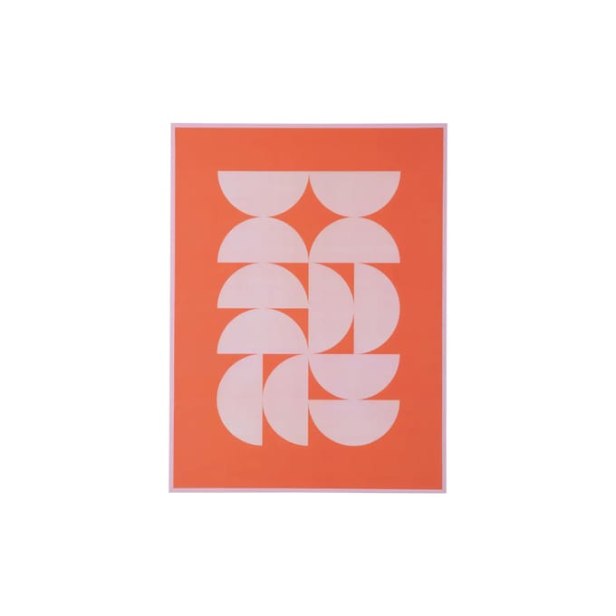 Wanddecoratie Present Time Geometric