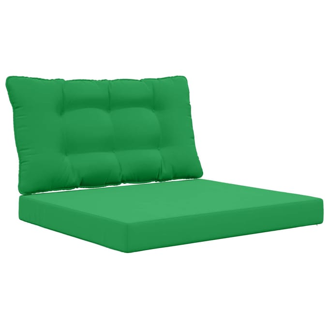 vidaXL - Buitenbankkussen - Polyester - Groen - 80 - x - 68,5 - cm