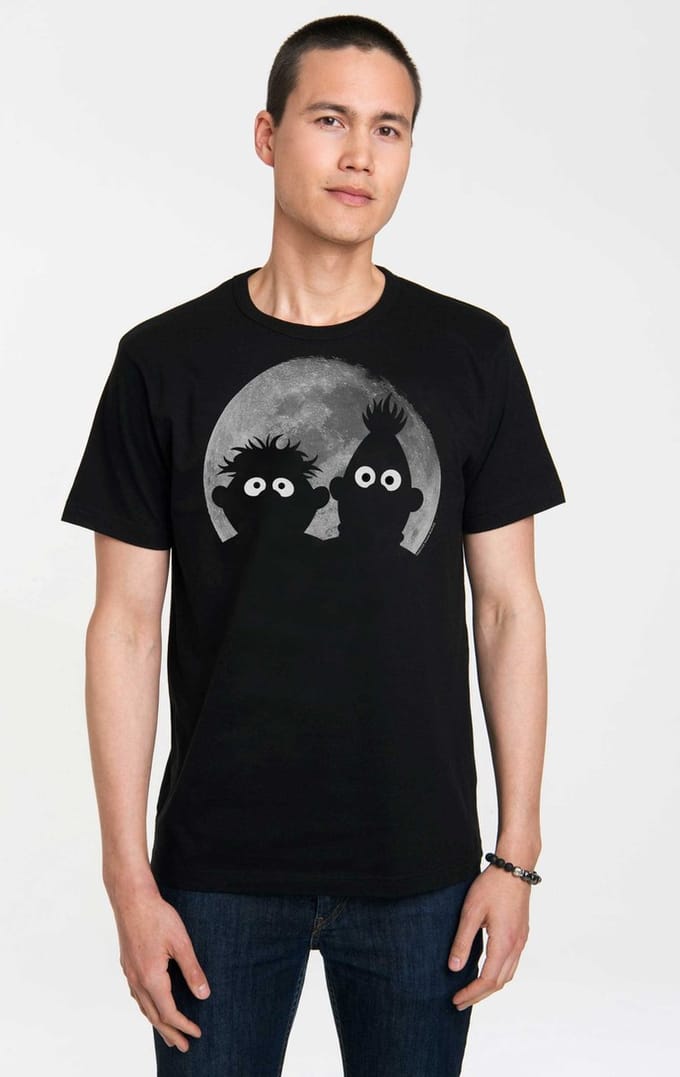 Logoshirt T-Shirt Sesamstraße - Ernie & Bert