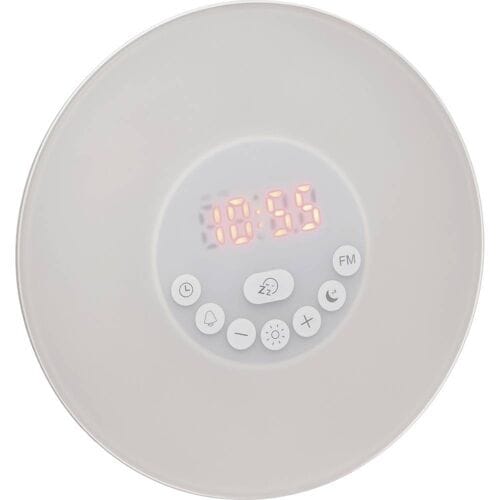 TFA Dostmann 60.2019.02 Wekker Kwarts Wit