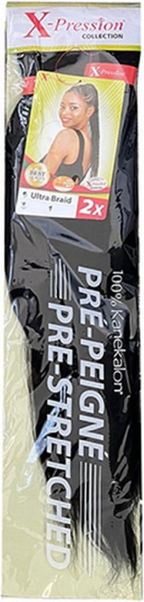 Hair extensions Pre-Peigne X-Pression Nº 1 (1X2)