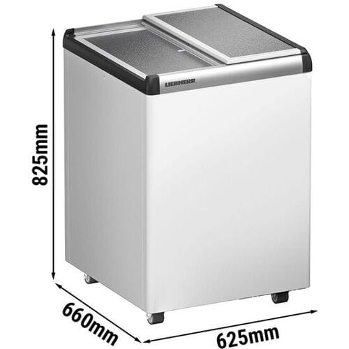 Liebherr Vrieskist - 121 liter - aluminium schuifdeksel - Wit