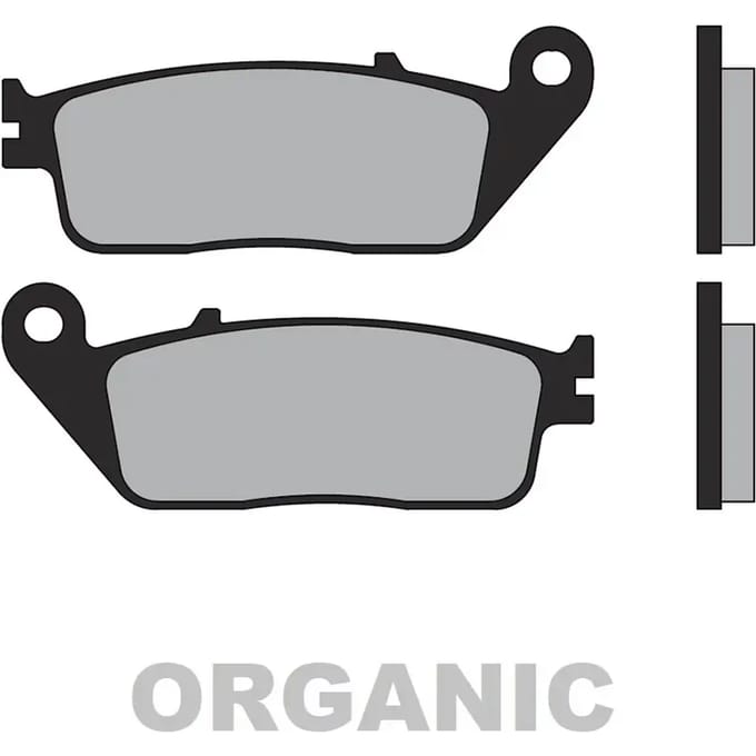 Pro organisch motorfiets remblok Brenta