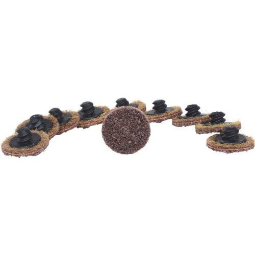 KS Tools 515.5072 Reserve schuurpads, Ø 26,7 mm, korrel 80, verpakking van 10 stuks