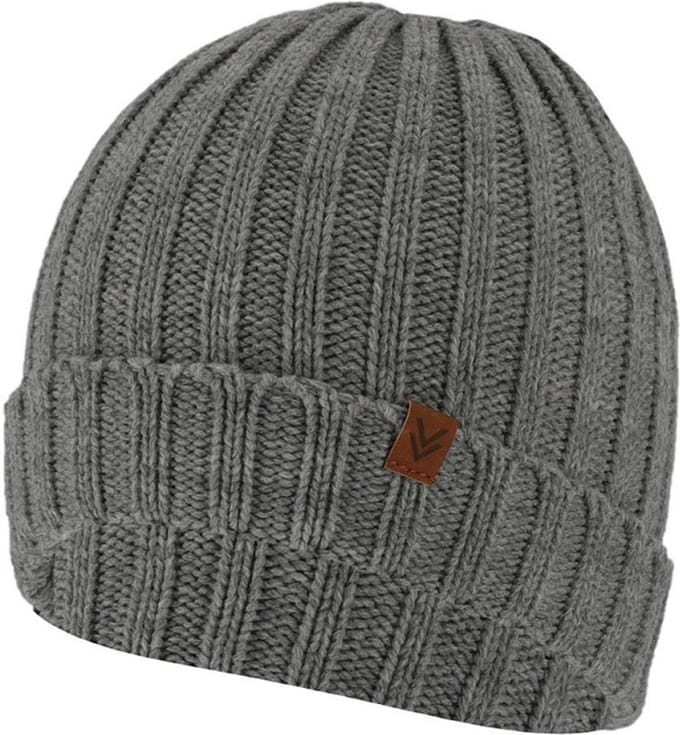 Sarlini - Jongens - Knit - Muts - Grijs - 8-12 jaar