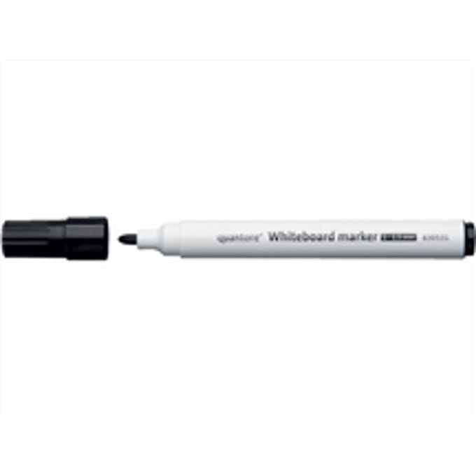 Whiteboardmarker Quantore rond 1-1.5mm zwart