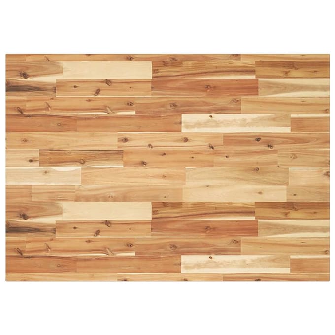 vidaXL - Bureaublad - met - olieafwerking - 100x70x2 - cm - massief - acaciahout