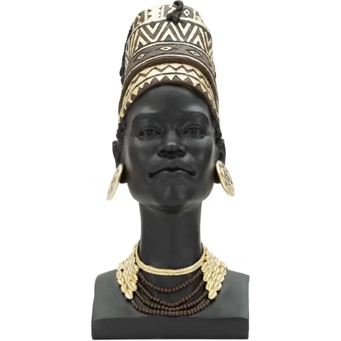 Decoratief beeldje Mauro Ferretti Donna Masai Turbante