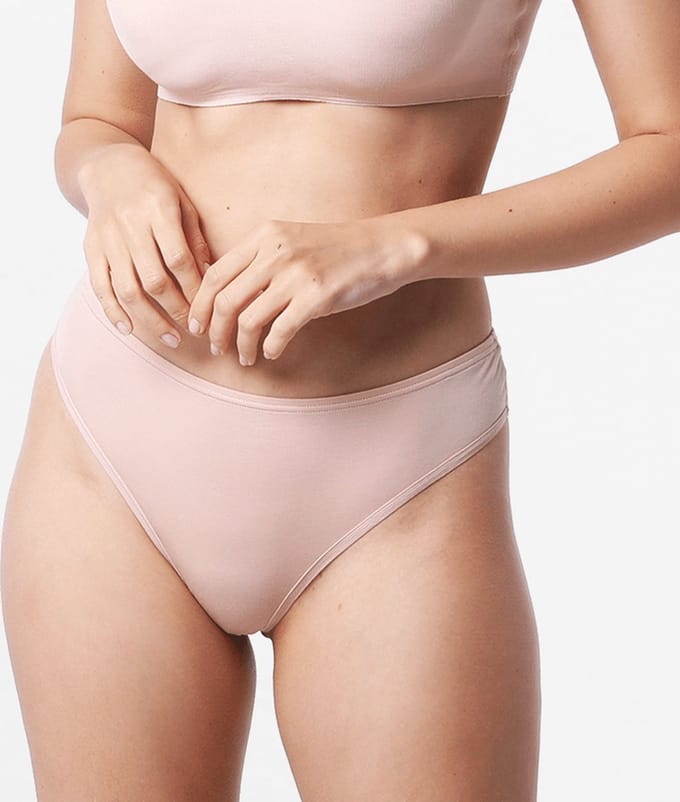 String dames Micro Modal buff beige