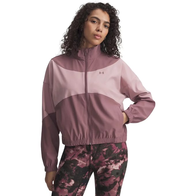 Vrouwelijke trainingsjack van stof Under Armour Rival