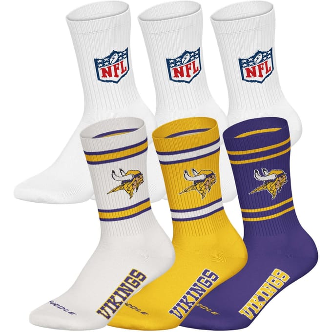NFL Sokken NFL 6Pack Crew Socks Set van 6