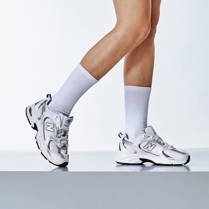 Baskets New Balance 530 'Blanc Argent Métallisé' MR530AD 38.5 white
