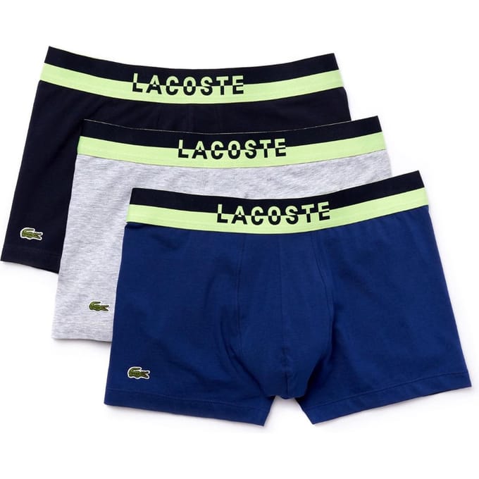 Lacoste Heren 3-pack Trunk - Multi - Maat S