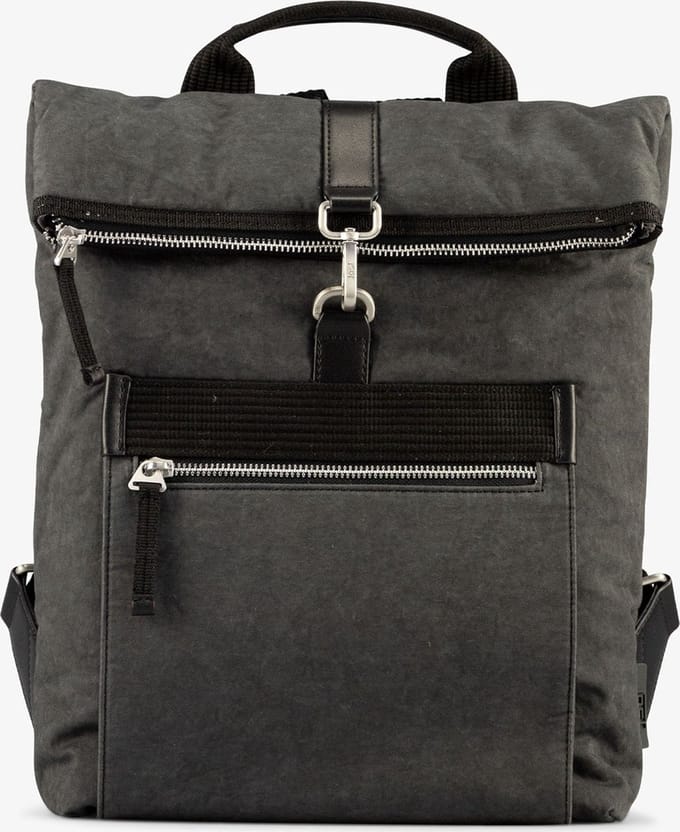 JOST vrijetijdsrugzak rugzak Kerava Backpack Courier Black donkergrijs