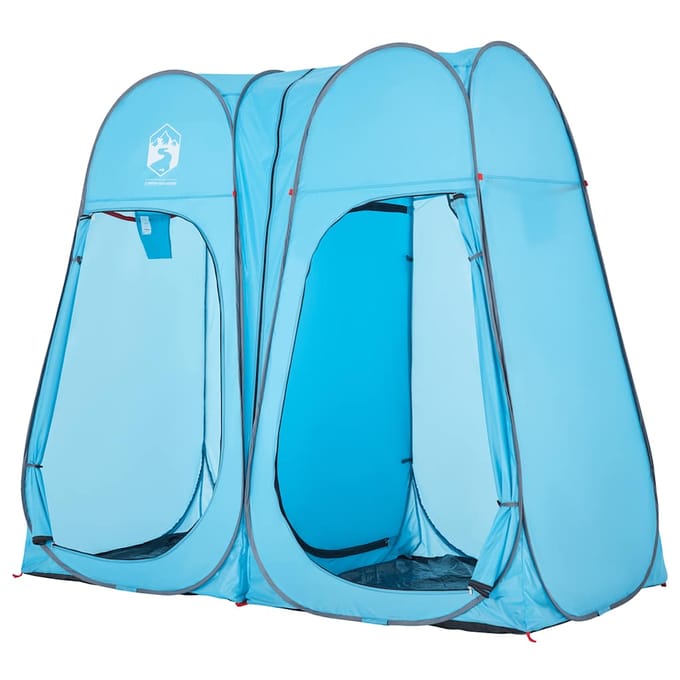 vidaXL - Privacytent - pop-up - waterdicht - blauw
