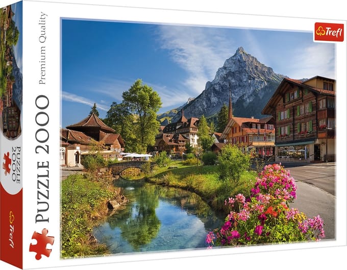 Trefl Alpen in de zomer puzzel - 2000 stukjes