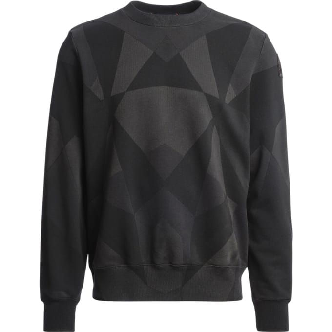 Parajumpers K2 Pr Zwart Skydrift Print Sweatshirt