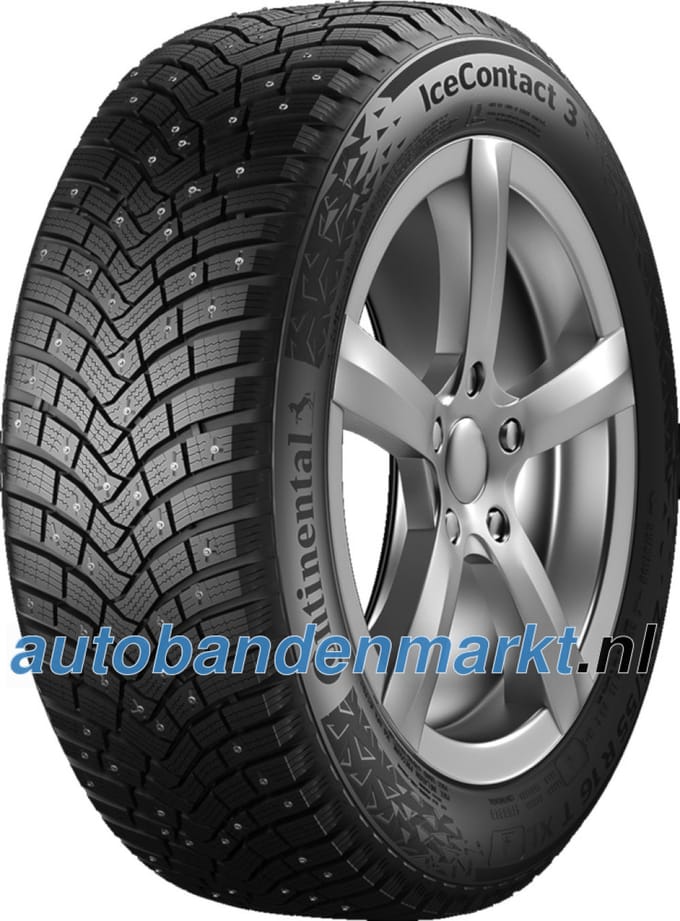 Continental IceContact 3 ( 155/65 R14 75T, met spikes )