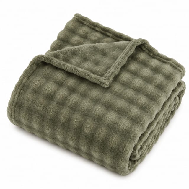 Casa di Elturo Plaid cozy – – fleece – 180 x 230 cm