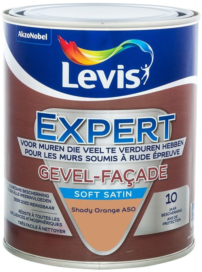 Levis - Expert Gevel Mix - Shady Orange A50 - Mengverf - 1 L