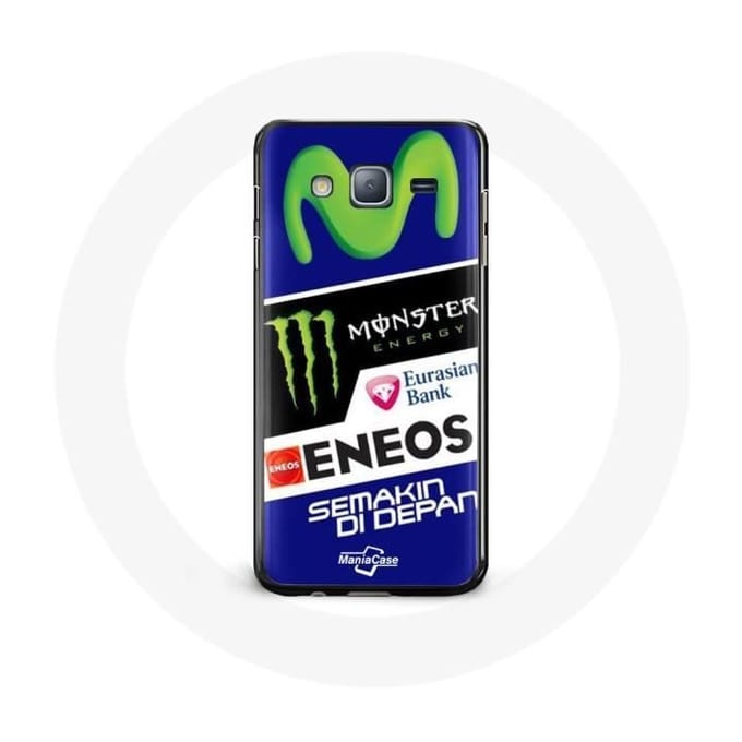 Case voor Samsung Galaxy j3 2016 Monster Energy Yamaha Eneos
