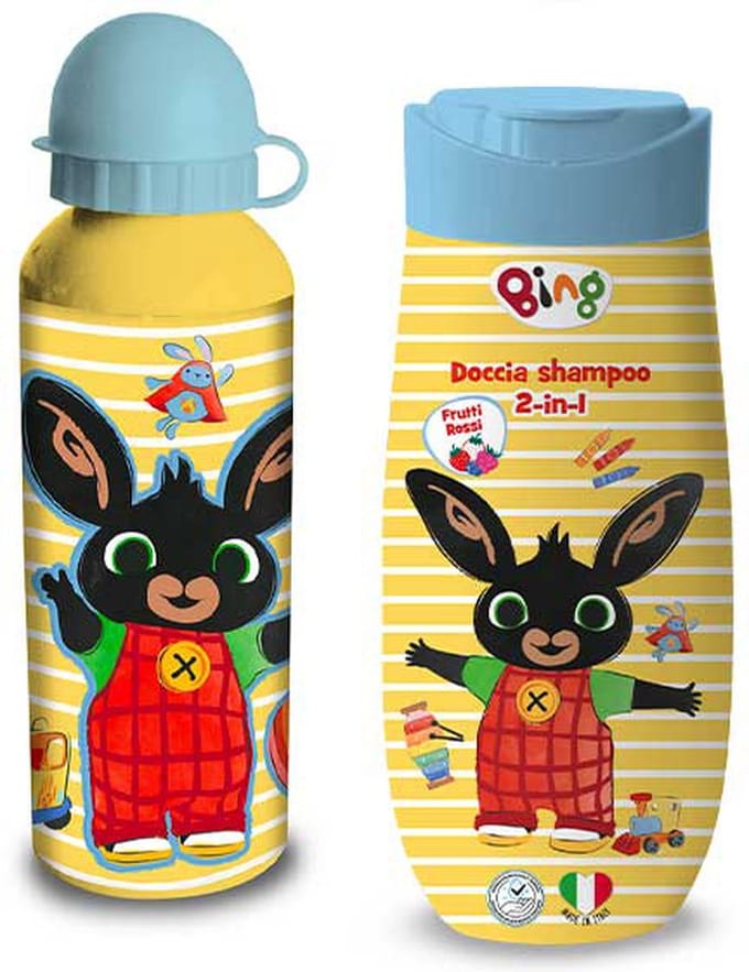 Bing Bunny Set Douchegel & Shampoo + Drinkfles
