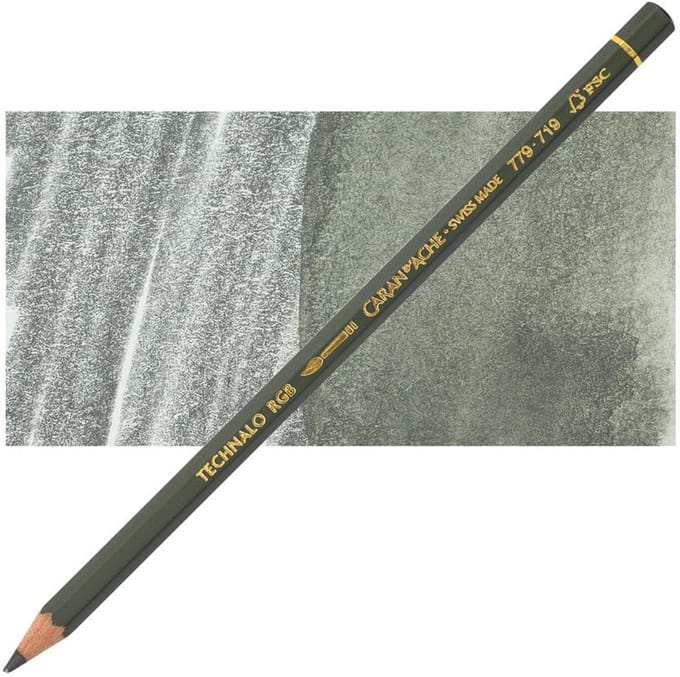 Caran D'ache - Technalo Grafietpotlood Wateroplosbaar - Groen