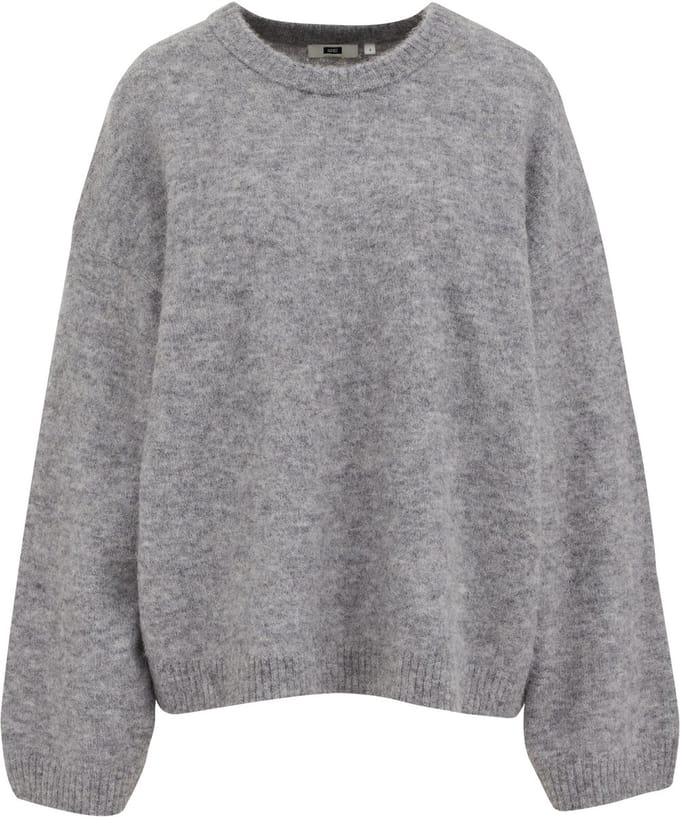 WE Fashion Dames Premium fijngebreide trui