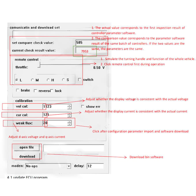 190A 360A ND72360 BLDC Programmeerbare Motorcontroller Borstelloze DC Snelheidsregeling voor QSmotor Hoog